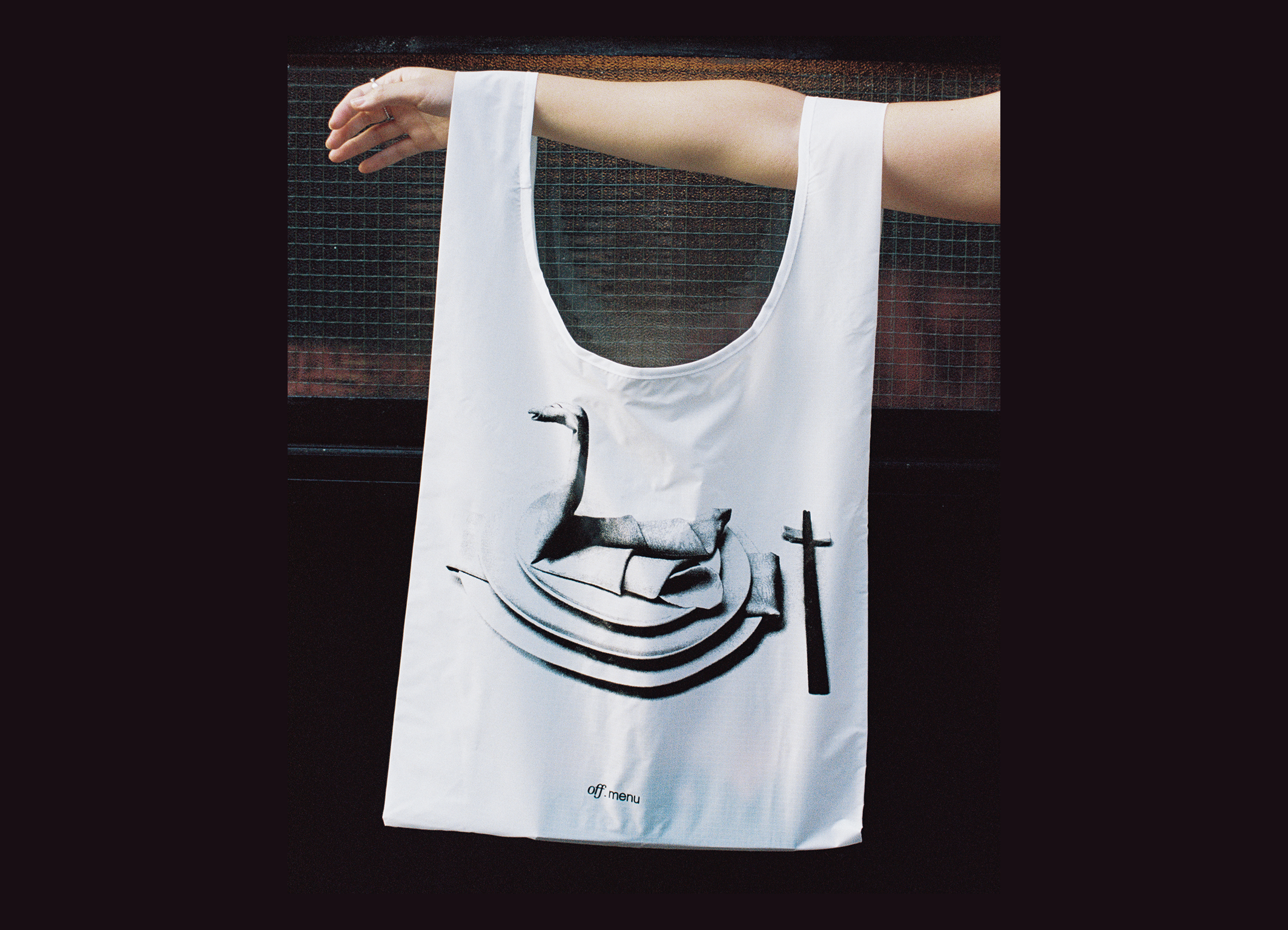 OFF-MENU REUSABLE GROCERY BAG